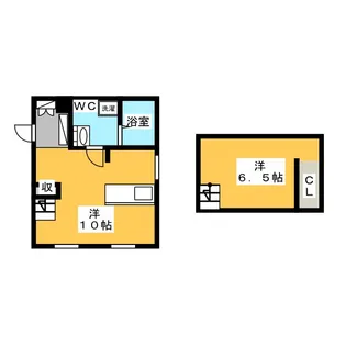 プリマ高麗川弐番館【2階】の間取り