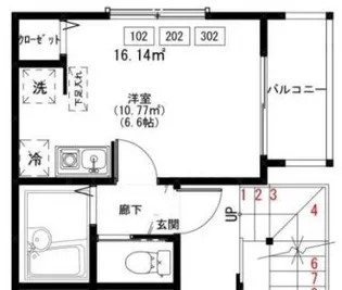 アッヴェニーレ【1階】の間取り