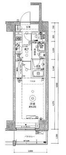 クレヴィスタ門前仲町グラン【1階】の間取り