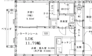 シンフォニー【1階】の間取り