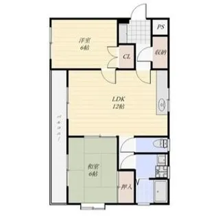 ウインヒル江南【4階】の間取り