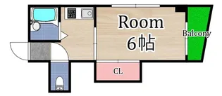 エスポワール桜ノ宮【2階】の間取り