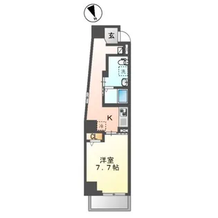 ロッツエン八丁堀【5階】の間取り