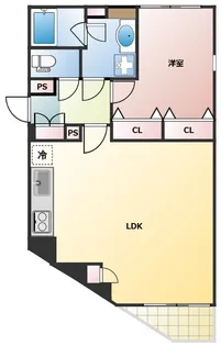 SOLASIA residence 学芸大学【3階】の間取り