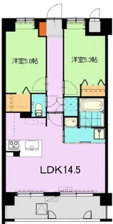 ニューガイア空港通り【5階】の間取り