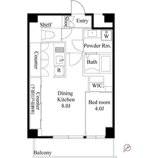 G・コンフォート亀戸7丁目【5階】の間取り