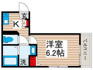 Liberte四ツ木【1階】の間取り
