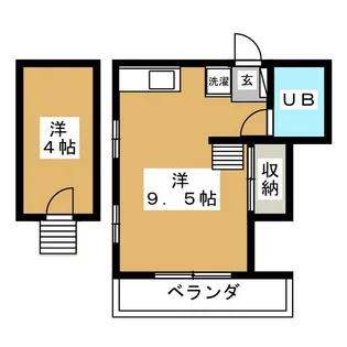 ROOMSWING【2階】の間取り