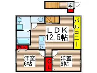 マルシェ壱番館【2階】の間取り
