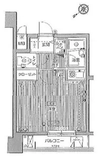 ガラステージ目白台【3階】の間取り