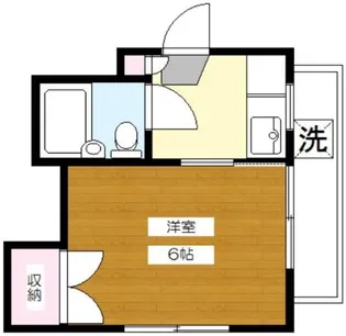 第二サニーハウス【4階】の間取り