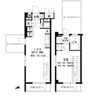アルビレオの間取り