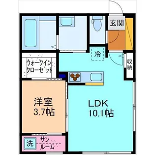 Isara【2階】の間取り