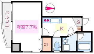 RISE(ライズ)【2階】の間取り
