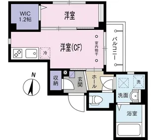 プランドール新小岩【2階】の間取り
