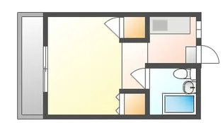 マンション童夢【3階】の間取り