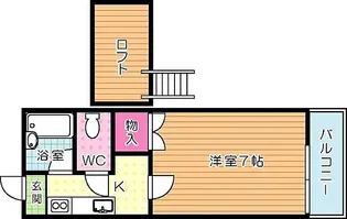 ソフィ21【1階】の間取り