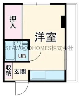 睦月ビル【3階】の間取り