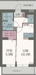 アルカディア【2階】の間取り