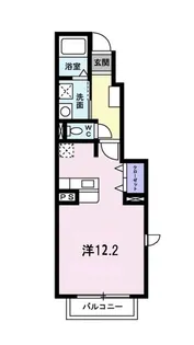 ステラ プレッソ B【1階】の間取り