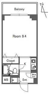 パシフィックソフィート西川口【6階】の間取り
