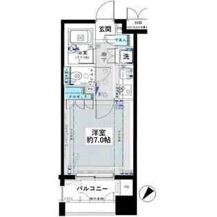 ファミール日本橋グランスイートプラザ【2階】の間取り