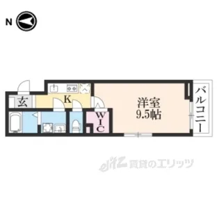 ラ・ルミエール【2階】の間取り
