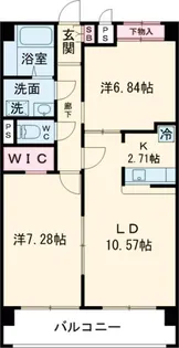 コモン西葛西【10階】の間取り