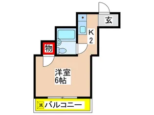 グリーンヒル3【2階】の間取り