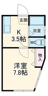 カーサズメイト【2階】の間取り