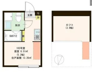 Harmony上石神井【1階】の間取り