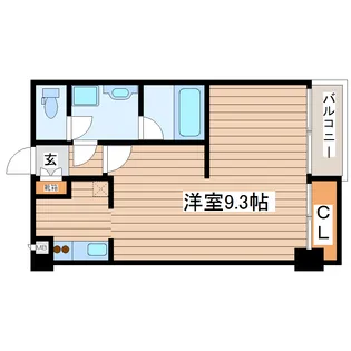 レブレ.K【3階】の間取り