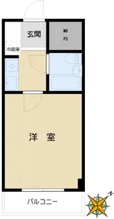 メゾンサンシャイン【12階】の間取り