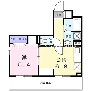 ライズ【4階】の間取り