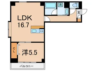 新栄倉ビル【7階】の間取り