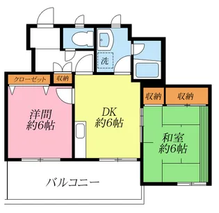ヒルズハイム【2階】の間取り