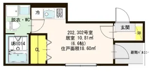 LE’A【2階】の間取り