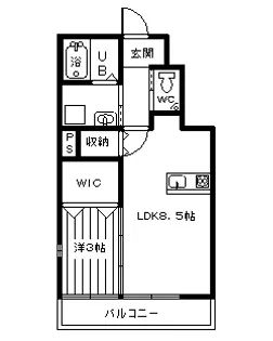ダイチヒルズD&CIII【1階】の間取り