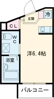 メルディア東久留米【2階】の間取り