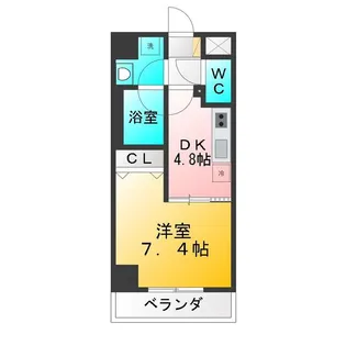 BLANC【2階】の間取り