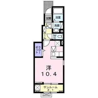モデルノ・パラッツオ SK【1階】の間取り