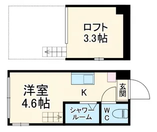 グランテラス日吉【1階】の間取り