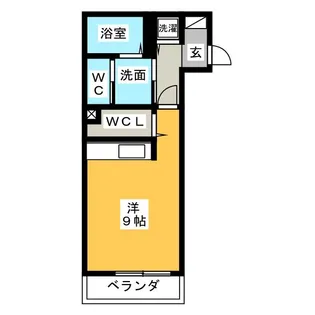 ARPEGE (アルページュ)【1階】の間取り