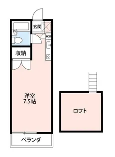 メゾン・ジュネス【2階】の間取り