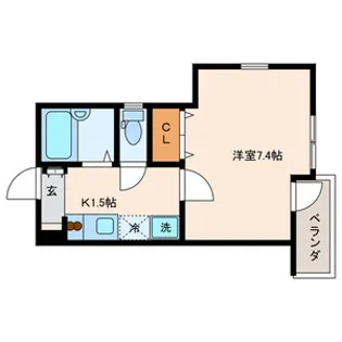 SY DAITA【2階】の間取り