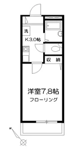 コスモスコート【3階】の間取り