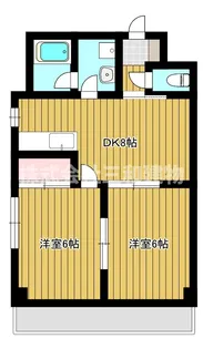 テラスパウロニア【4階】の間取り