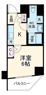 OMNIA FRAME 横濱吉野町【3階】の間取り