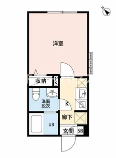 KUKKA八千代台 B50【1階】の間取り