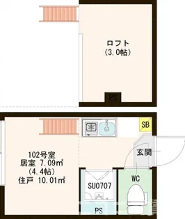 Bloom【1階】の間取り